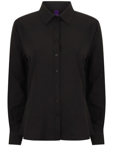 H-H591-Ladies Wicking Long Sleeve Shirt